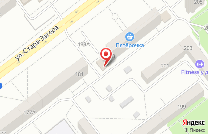 Центр страховых услуг на улице Стара Загора на карте
