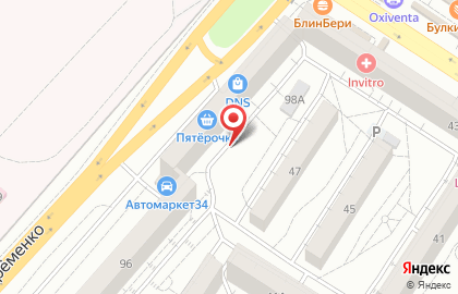 7 соток в Краснооктябрьском районе на карте