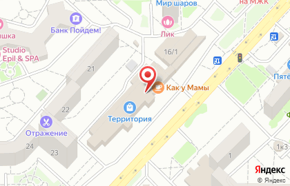 Магазин цветов в Дзержинском районе на карте