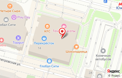 Салон сотовой связи МегаФон на Кировоградской улице на карте