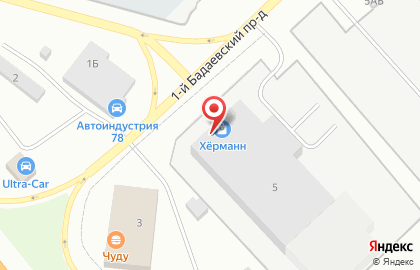 Представительство в г. Санкт-Петербурге Хёрманн Руссия на карте