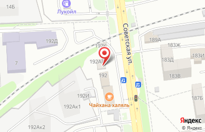Автодом на Советской улице на карте