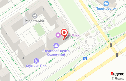 Парикмахерская Гламур в Чкаловском районе на карте