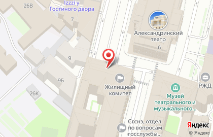 Жилищный комитет г. Санкт-Петербурга Управление капитального ремонта на карте