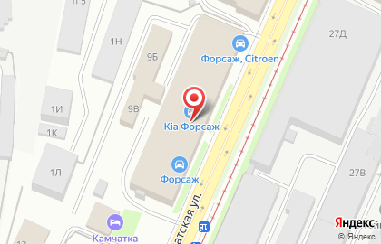 Официальный дилер Citroen Форсаж на карте