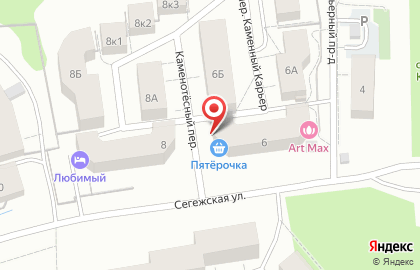 Магазин разливных напитков Бочонок в Петрозаводске на карте