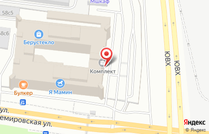 Оптовая фирма Котофей на Кантемировской улице на карте