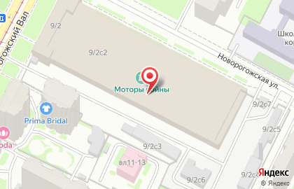Музей "Московский транспорт" на карте
