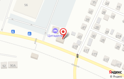 Гостиница Цитадель на карте