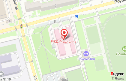 Аптека ЧУЗ КБ РЖД-Медицина г. Барнаул в Новоалтайске на карте