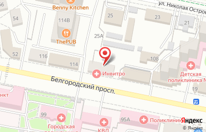 Магазин Медтехника в Белгороде на карте