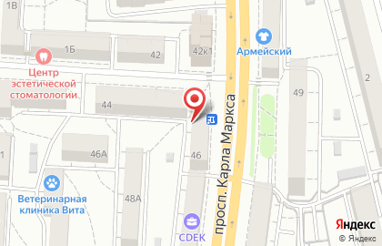 Магазин в Омске на карте