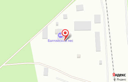 Хостел Балтийский лес на карте