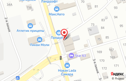 Магазин Буфет на Алма-Атинской улице на карте
