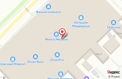 Салон дверей официальный представитель Estet в ТЦ ​Большая Медведица на карте
