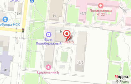Страховая компания РОСНО-МС на улице Громова на карте