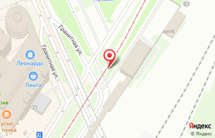 Ладожский Вокзал на карте