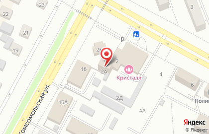 Курьерская служба КурьерСервисЭкспресс на Улице Подбельского на карте