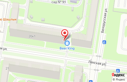 Магазин разливного пива Beer king на карте