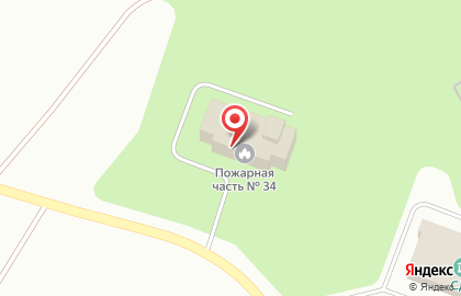 Пожарная часть № 31 Государственная противопожарная служба, Кольский филиал в Мурманске на карте