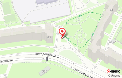 Продовольственный магазин в Кронштадтском районе на карте