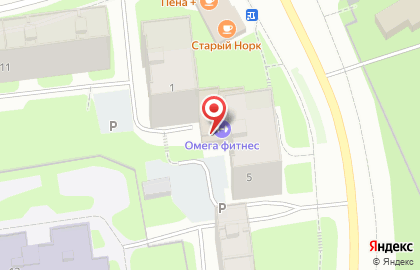 Оздоровительный центр Омега Фитнес на карте