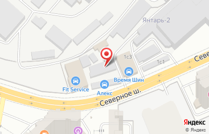 Хостел Северное шоссе на карте