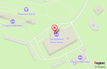 Региональная общественная организация Союз биатлонистов Красноярского края на карте