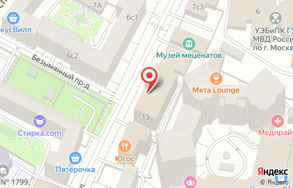 Инвестиционно-финансовая компания Метрополь на Донской улице на карте