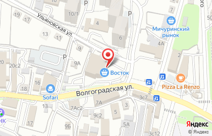 Супермаркет Super Good в Первореченском районе на карте