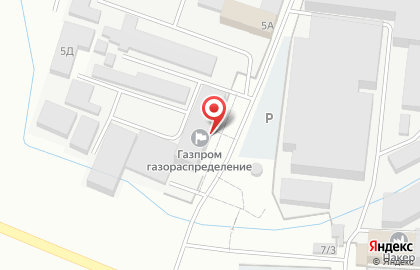 Газпром газораспределение Уфа в Уфе на карте
