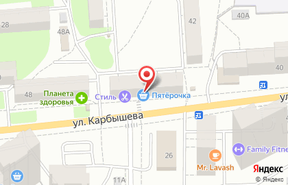 Магазин хозяйственных товаров в Орджоникидзевском районе на карте