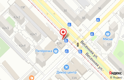 Магазин одной цены Fix Price на улице Астана Кесаева на карте