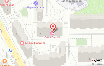 Южное Видное, ГК RDI в 6-ом микрорайоне на карте