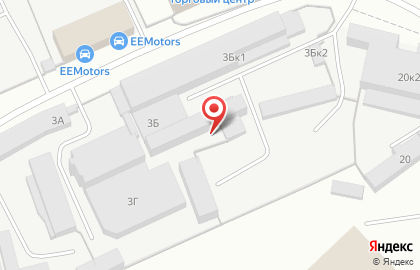 Амега в Дзержинском районе на карте