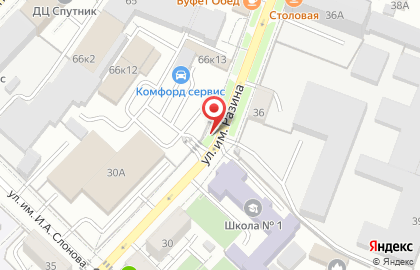 Мир Машин в Октябрьском районе на карте