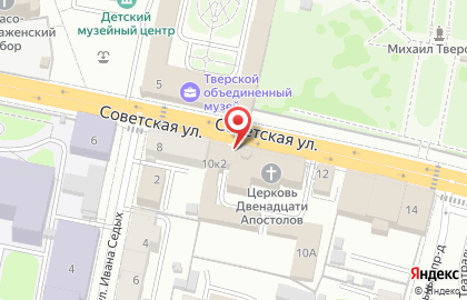 Магазин Талант на Советской улице на карте