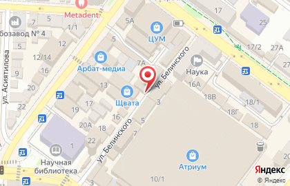 Продуктовый магазин в Махачкале на карте