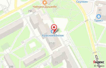 Магазин Красное & Белое в Москве на карте
