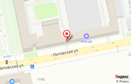 НАГ в Выборгском районе на карте