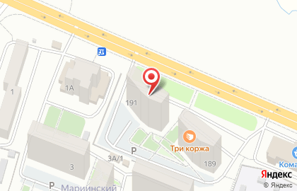 Магазин напитков Русский Разгуляйка в Октябрьском районе на карте