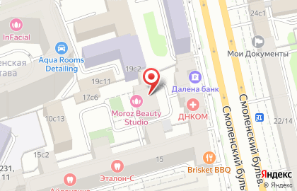 Салон лазерной эпиляции Flash Epil на Смоленском бульваре на карте