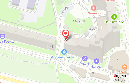 Магазин ткани и фурнитуры ПитерТкань на Коломяжском проспекте на карте