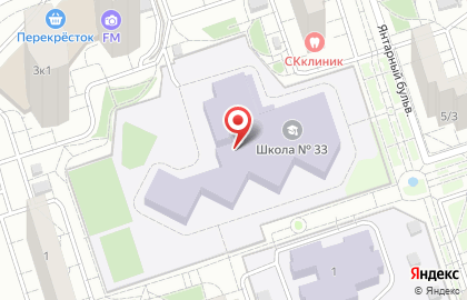 Средняя общеобразовательная школа №31 на Молодежном бульваре на карте