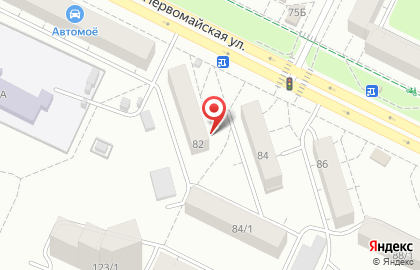 Ермолинские полуфабрикаты на Первомайской улице на карте