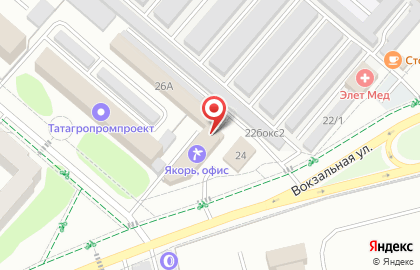 Сауна в Казани на карте