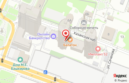 Торгово-монтажная компания Индустрия Комфорта на Казанской набережной на карте