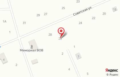 Почта России, АО на Советской улице на карте