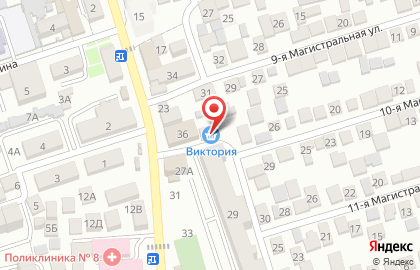 Гастроном Виктория в Махачкале на карте