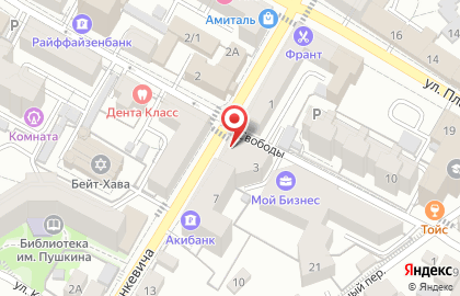 Воронежская областная коллегия адвокатов Ганичев и партнеры на карте